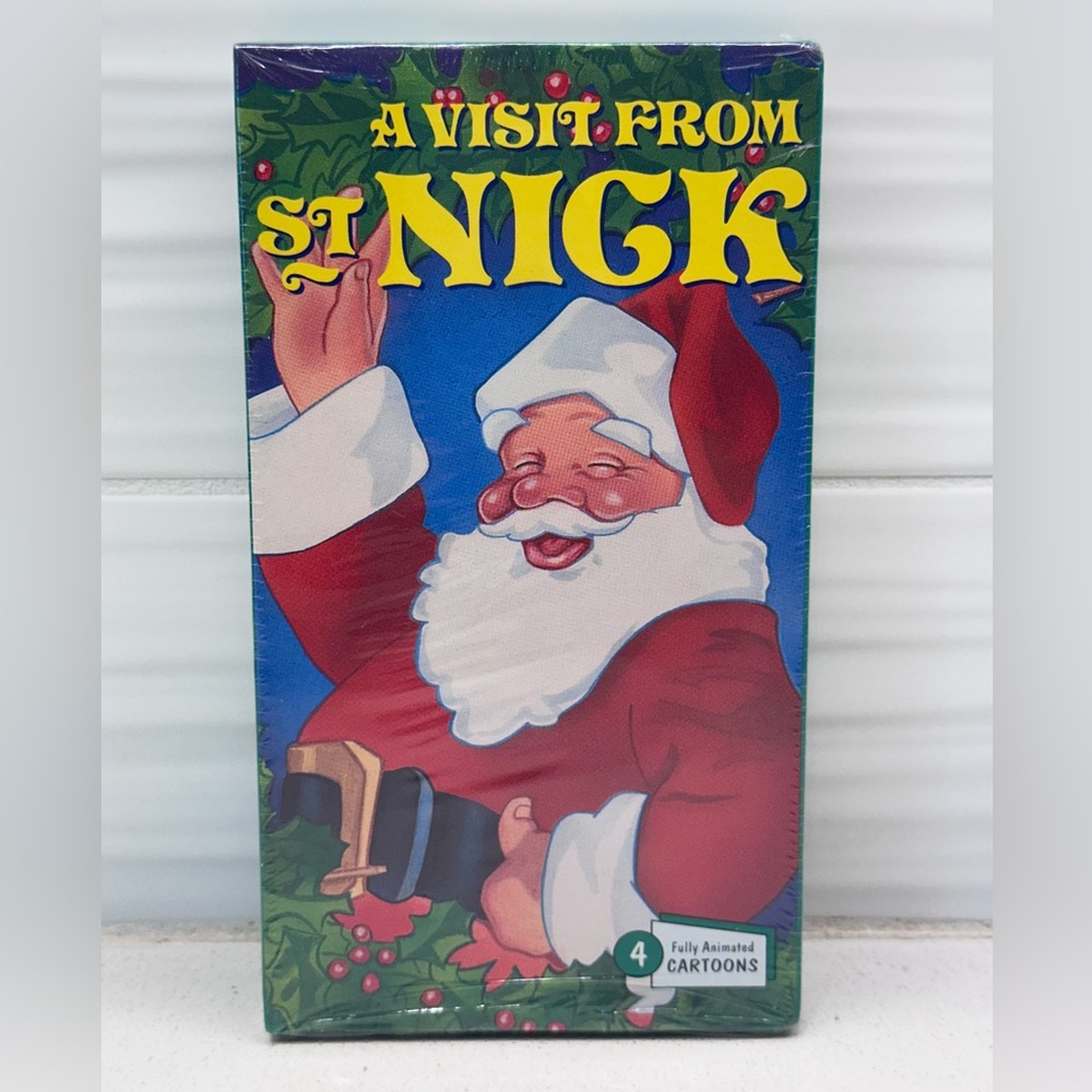 A Visit from St. Nick (VHS, 1993) 4 Fully Animated Cartoons - Brand New